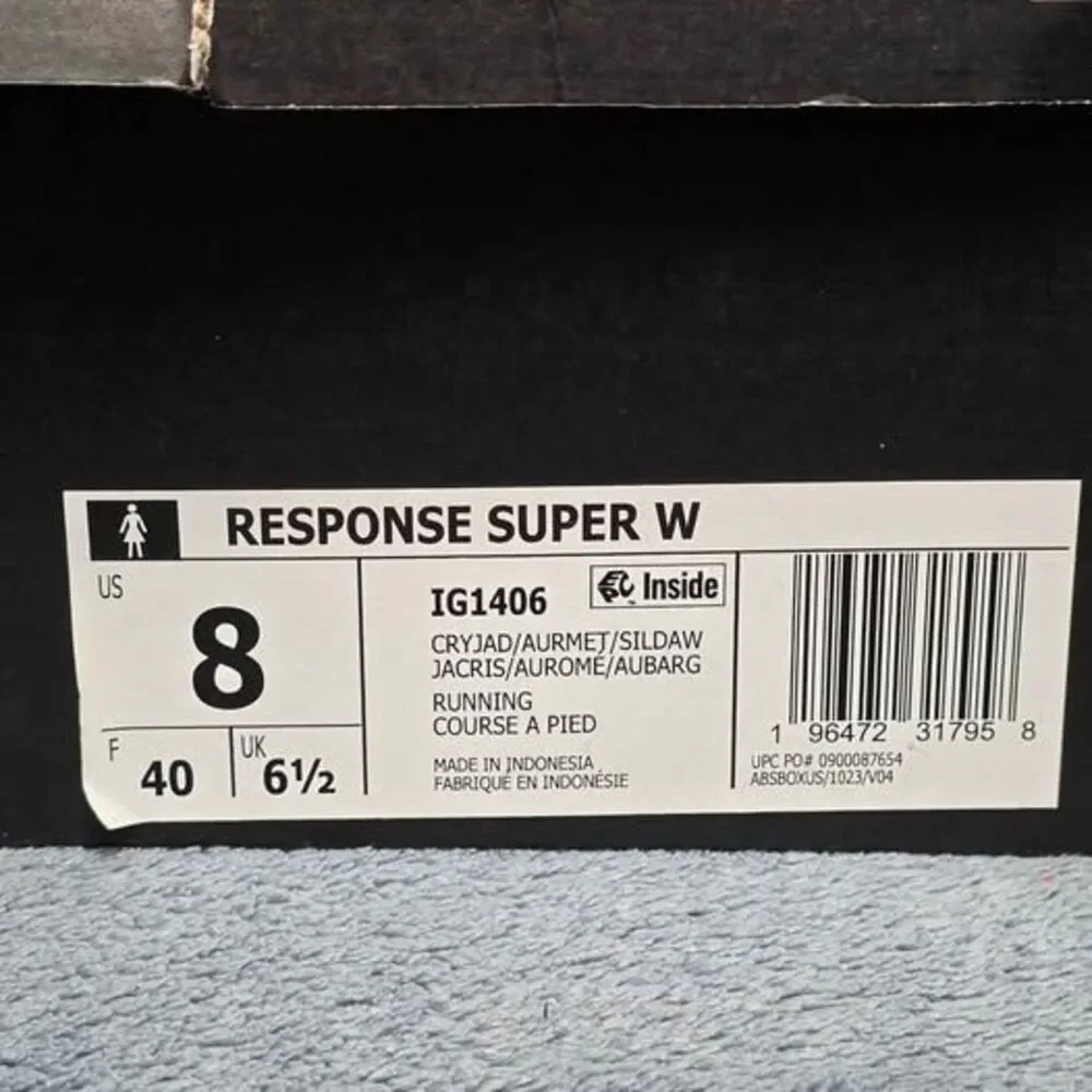 Adidas Response Super W Running Shoes Womens Size US 8